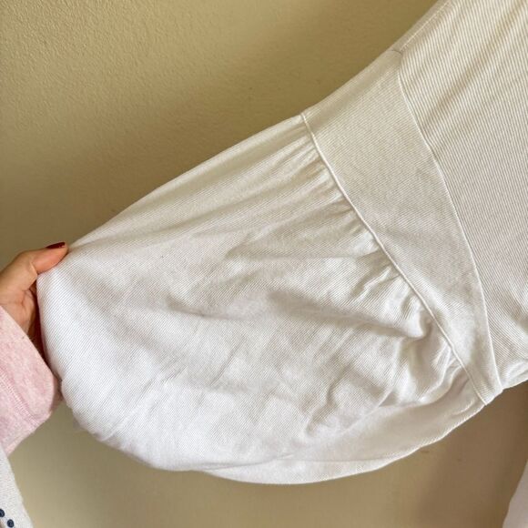 Free People Time Traveler White Long Sleeve Top XS - Picture 6 of 12